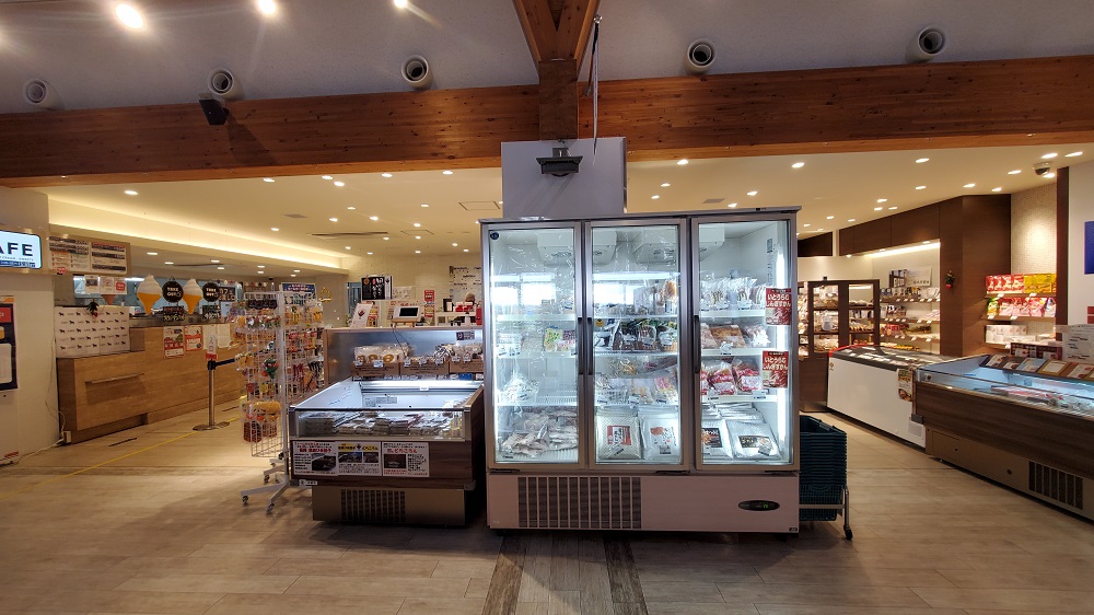 北欧の風 道の駅とうべつ 売店