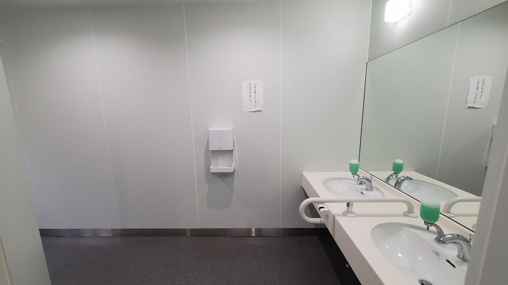 道の駅あっさぶ　トイレ手洗い場