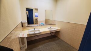 道の駅おだいとうトイレ棟　手洗い場