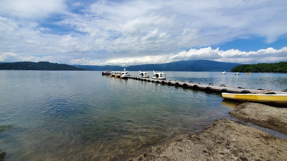 屈斜路湖　砂湯