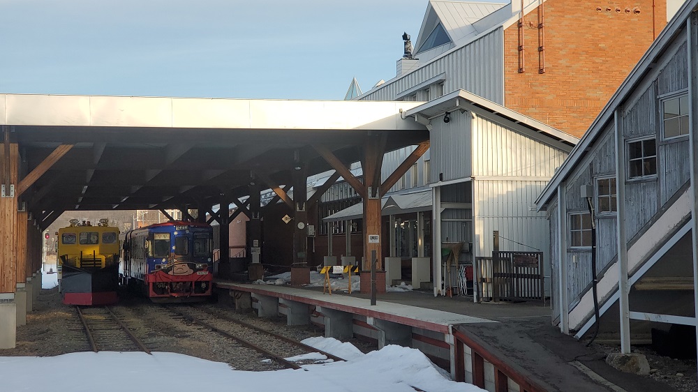 道の駅オーロラハウス93りくべつ　ふるさと銀河線りくべつ鉄道