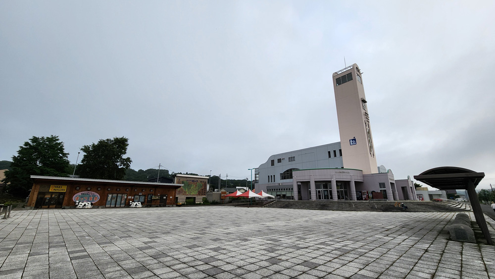 道の駅あしょろ銀河ホール21　西側