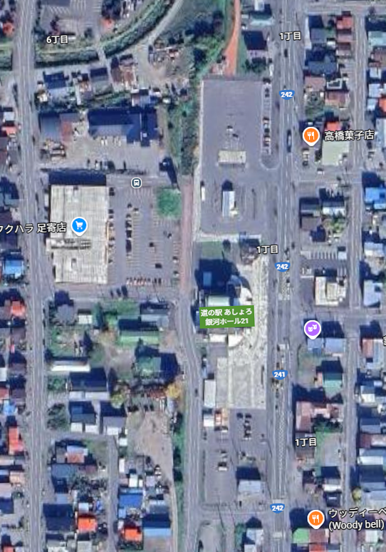 道の駅あしょろ銀河ホール21　マップ