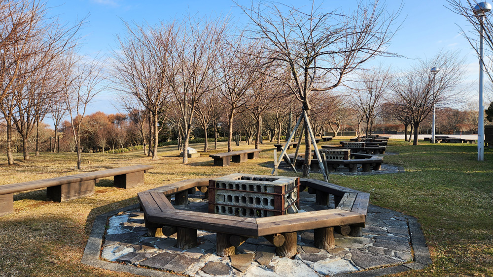 明治公園BBQ